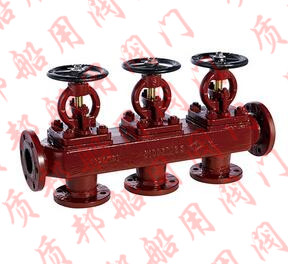 GB/T1854-93 船用法蘭鑄鐵單排吸入截止閥箱