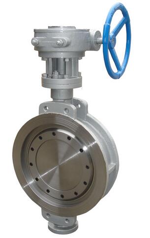 D373H-16C不銹鋼對(duì)夾式偏心渦輪蝶閥